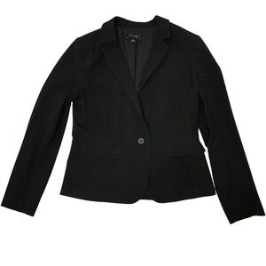 Ann Taylor One Button Blazer. Office Workwear Women’s Size 8 Black.